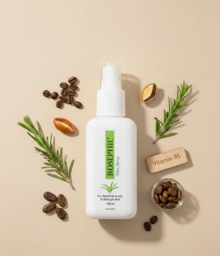 روزفيل سبراي - تساقط - فراغات -كثافة